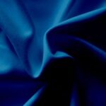 Blue Velour Event Drape