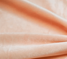 Peach Velvet Drape Event Rental Utah